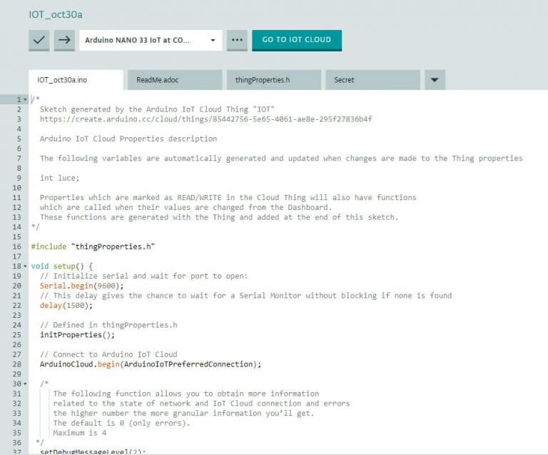 Arduino Iot Cloud Come Configurare Un Dispositivo Wifi Informatica 5600